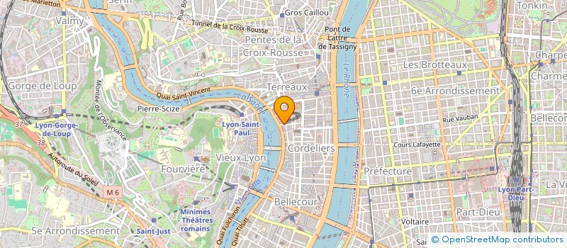 localisation de l'entreprise INDIVISION CHARVERIAT à LYON