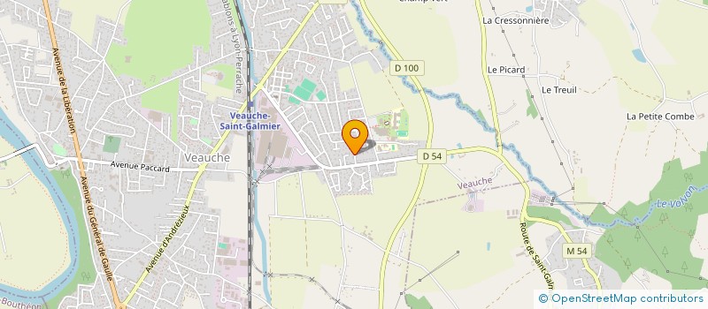 localisation de l'entreprise INDIVISION CHATAIN à VEAUCHE