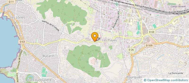 localisation de l'entreprise INDIVISION CHATAIN à SIX-FOURS-LES-PLAGES