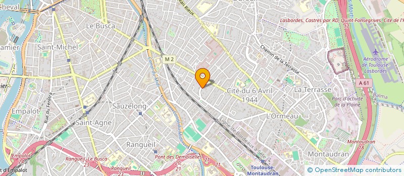 localisation de l'entreprise INDIVISION CHAUBARD MARION ET CAROLINE à TOULOUSE