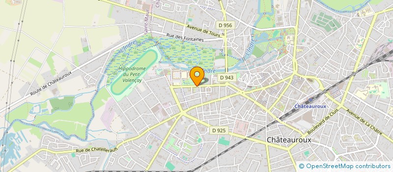localisation de l'entreprise INDIVISION CHAUDIER VANTHOUROUT à CHATEAUROUX