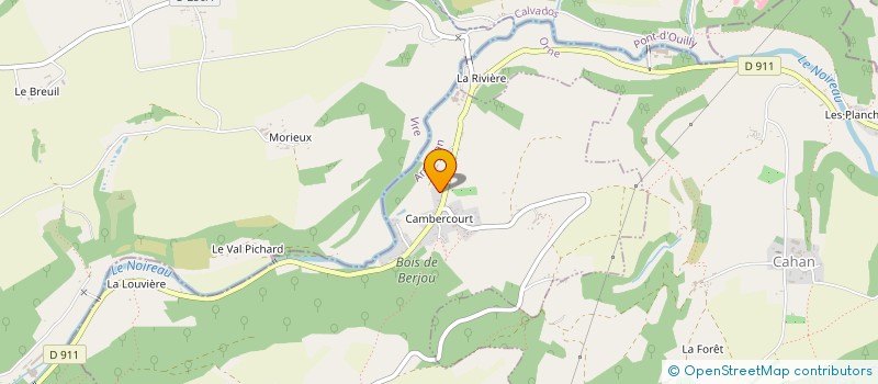 localisation de l'entreprise INDIVISION CHAUFFRAY MAURICE à BERJOU