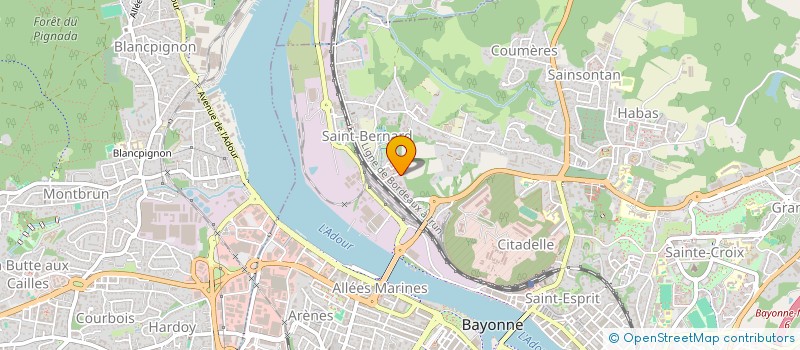 localisation de l'entreprise INDIVISION CHAUME à BAYONNE