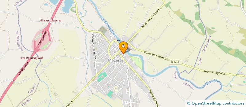 localisation de l'entreprise INDIVISION CHAUMETON-MOLLET à MAZERES