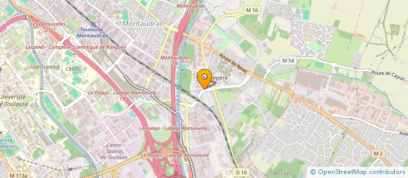 localisation de l'entreprise INDIVISION CHAUTAR  TOULOUSE