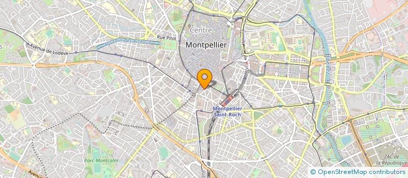 localisation de l'entreprise INDIVISION CHAVET JEAN LOUIS à MONTPELLIER