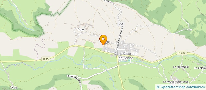 localisation de l'entreprise INDIVISION CHAYRIGUES  SAINT-SATURNIN-DE-LENNE