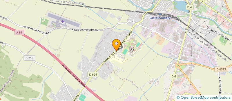 localisation de l'entreprise INDIVISION CHAZELET  CASTELNAUDARY