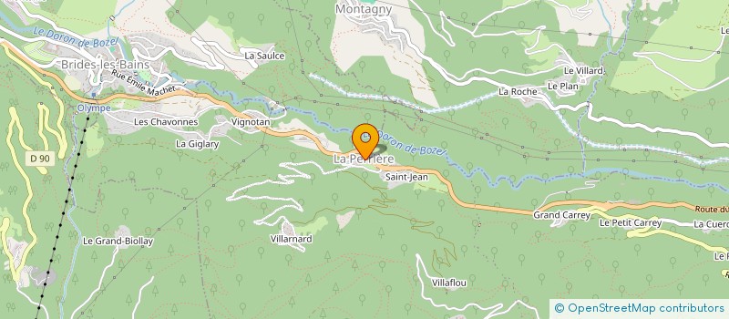 localisation de l'entreprise INDIVISION CHEDAL-ANGLAY-BARREYRE à COURCHEVEL