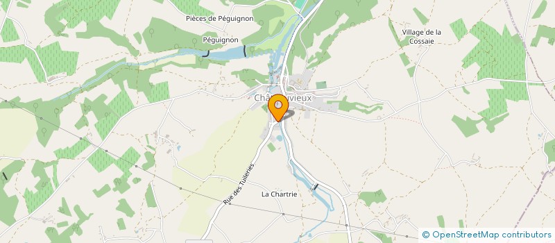 localisation de l'entreprise INDIVISION CHEDE BAILLY  CHATEAUVIEUX