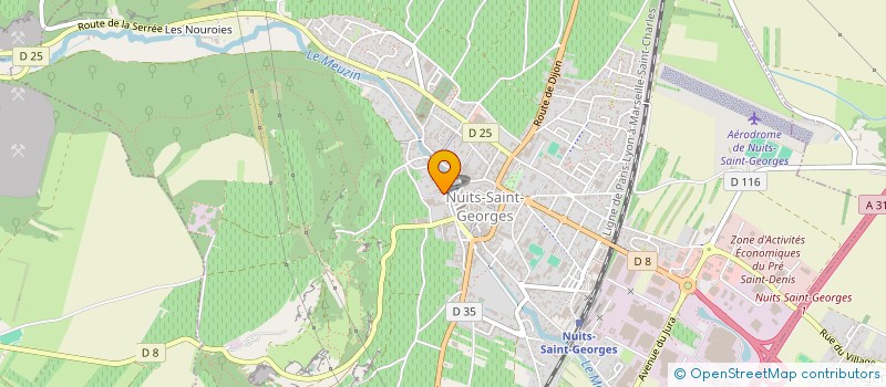 localisation de l'entreprise INDIVISION CHELI - LECOANET à QUINCEY