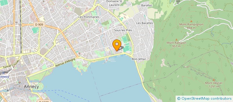 localisation de l'entreprise INDIVISION CHENU à ANNECY
