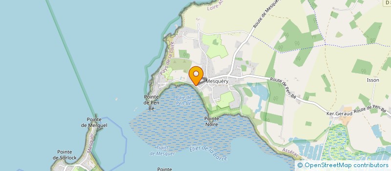 localisation de l'entreprise INDIVISION CHENUT CHRISTINE ET CHENUT HUBERT  ASSERAC