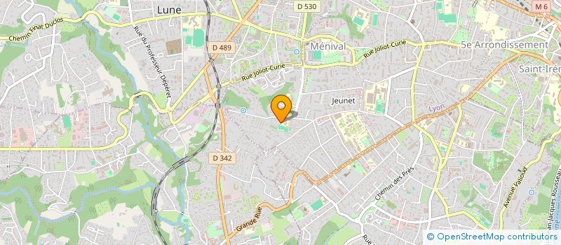 localisation de l'entreprise INDIVISION CHEREAU / PESENTI  LYON