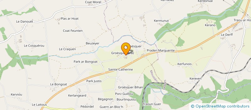 localisation de l'entreprise INDIVISION CHERITEL PERRO  MOUSTERU