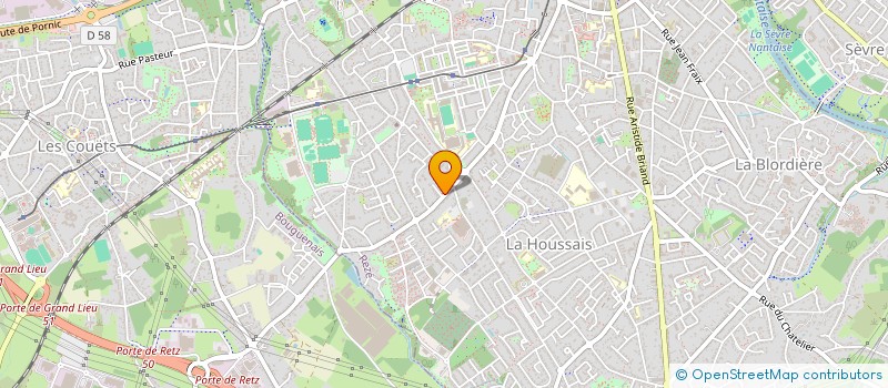 localisation de l'entreprise INDIVISION CHESNAIE  REZE