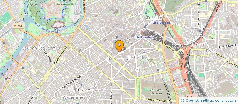 localisation de l'entreprise INDIVISION CHESSE à LILLE