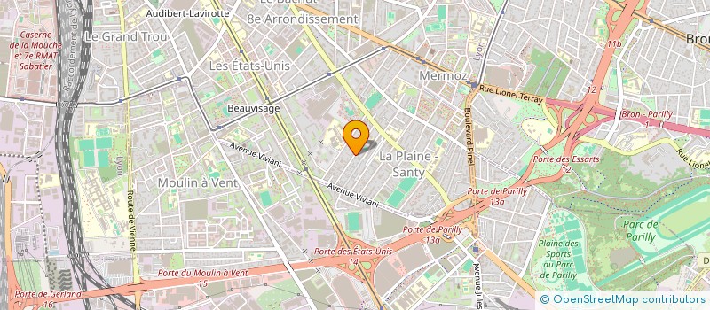 localisation de l'entreprise INDIVISION CHEVALIER  LYON