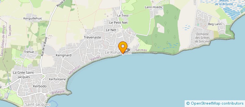 localisation de l'entreprise INDIVISION CHEVALIER  SARZEAU