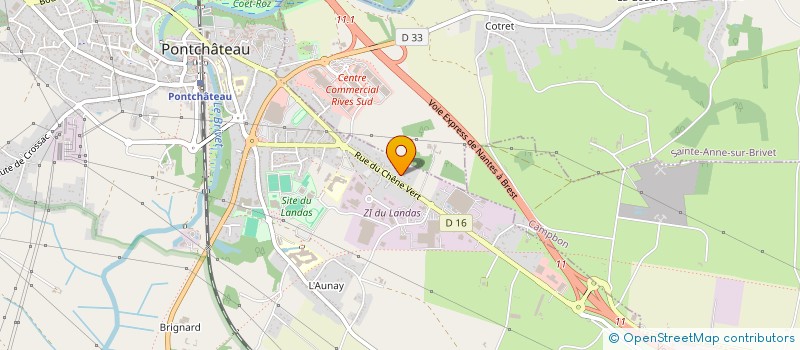 localisation de l'entreprise INDIVISION CHEVALIER ROMAIN ET HUET JULIE  PONTCHATEAU