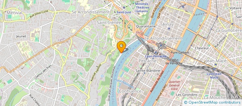 localisation de l'entreprise INDIVISION CHEVALIER-SARRES  LA MULATIERE