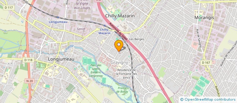 localisation de l'entreprise INDIVISION CHEVALLIER PIERRE à CHILLY-MAZARIN