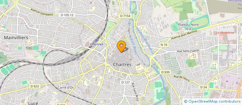 localisation de l'entreprise INDIVISION CHEVEREAU à CHARTRES