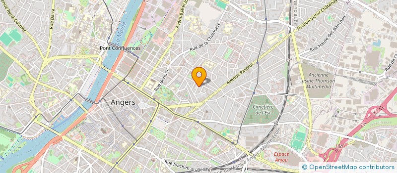 localisation de l'entreprise INDIVISION CHEVET FORTHIN à ANGERS