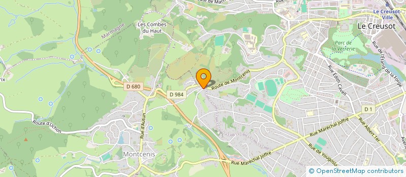 localisation de l'entreprise INDIVISION CHHIM ALEX -SOVA  MONTCENIS