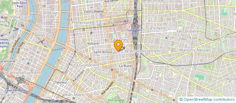 localisation de l'entreprise INDIVISION CHIARI ROBEIN  LYON