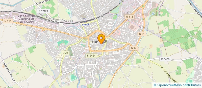 localisation de l'entreprise INDIVISION CHICO LOPEZ  LUNEL