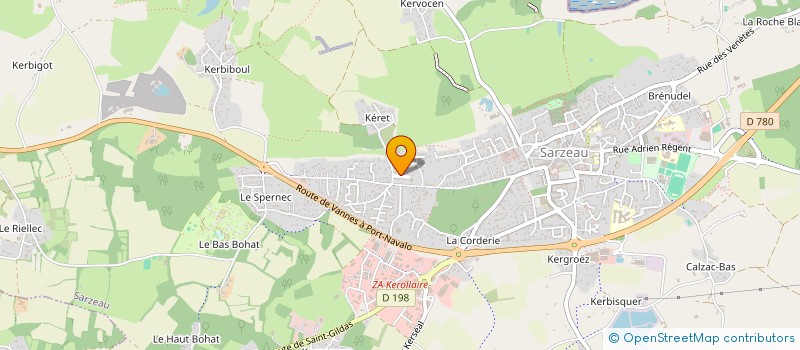 localisation de l'entreprise INDIVISION CHIOCCI BRUCELLE  LE TOUR-DU-PARC