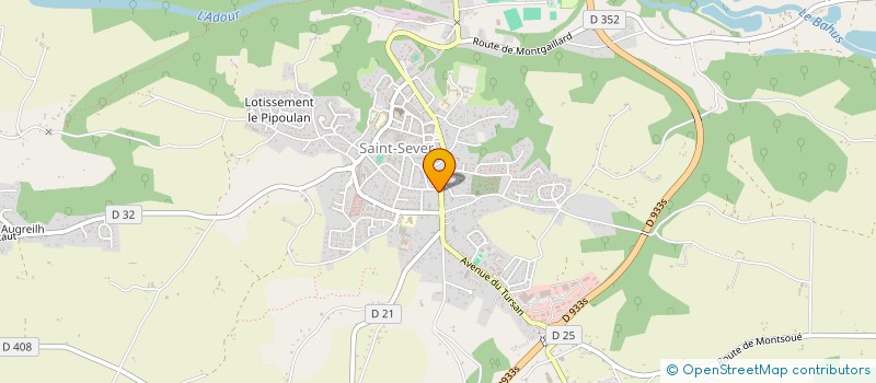 localisation de l'entreprise INDIVISION CHIPIRON à SAINT-SEVER