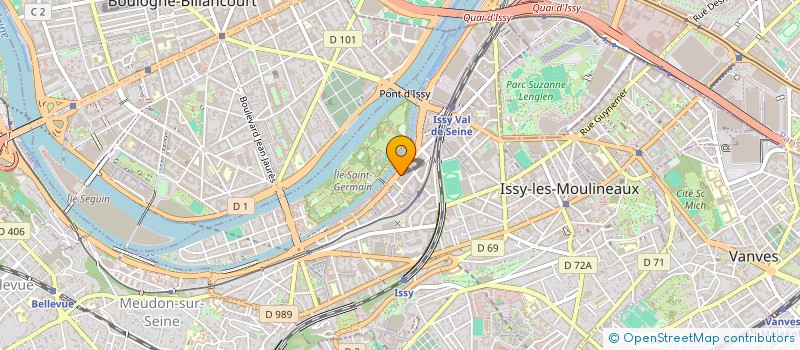 localisation de l'entreprise INDIVISION CHOCARD LE BAYON à ISSY-LES-MOULINEAUX