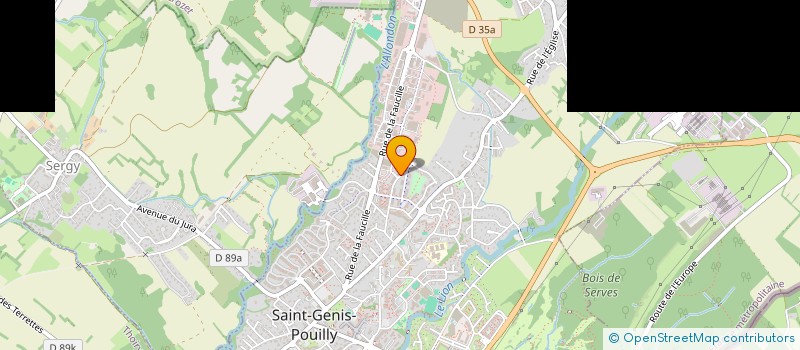 localisation de l'entreprise INDIVISION CHOL à SAINT-GENIS-POUILLY