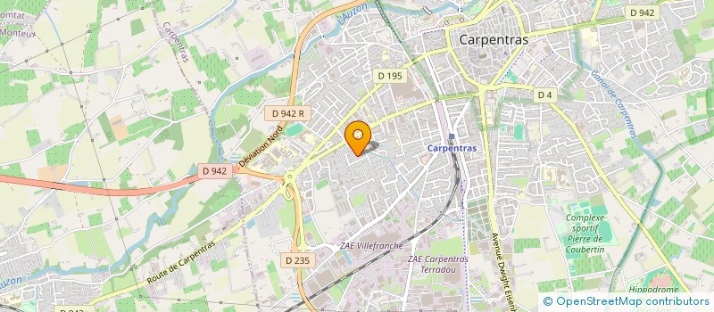 localisation de l'entreprise INDIVISION CHOMIENNE  CARPENTRAS