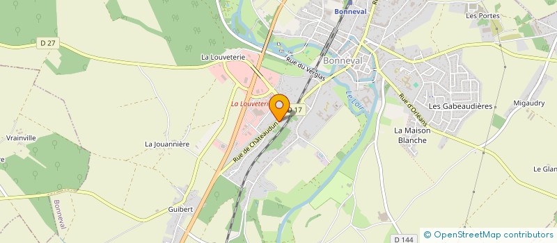 localisation de l'entreprise INDIVISION CHOQUET à SANCHEVILLE