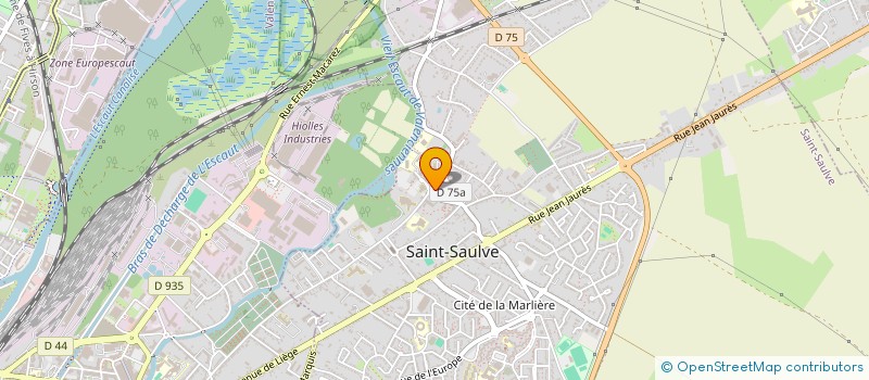 localisation de l'entreprise INDIVISION CHOQUET-DELCROIX  SAINT-SAULVE