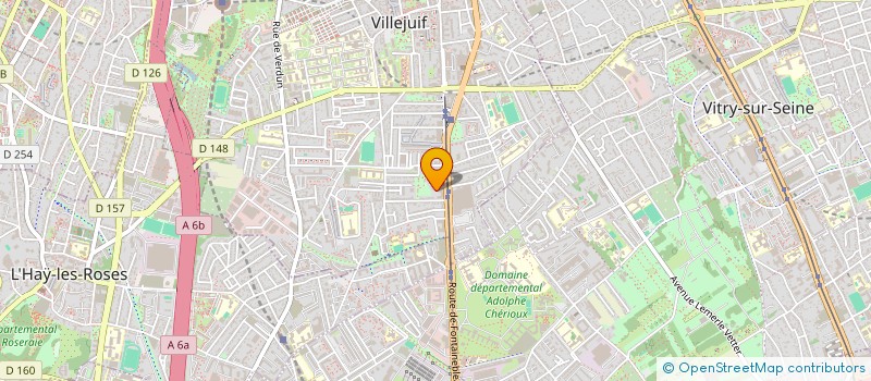 localisation de l'entreprise INDIVISION CHOURAK-OUNOUGHI  VILLEJUIF