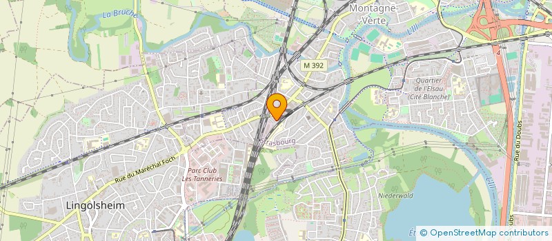 localisation de l'entreprise INDIVISION CHOWRIMOOTOO à STRASBOURG