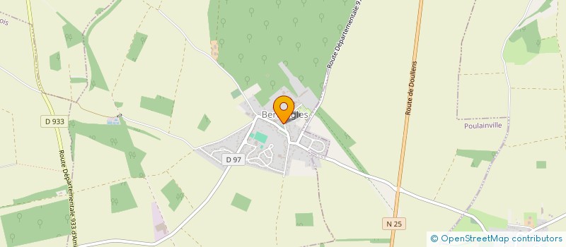 localisation de l'entreprise INDIVISION CHRISTEN JEAN LOUIS  BERTANGLES