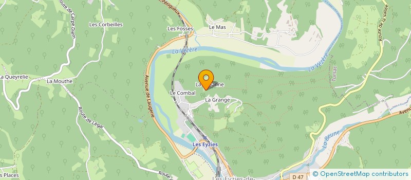 localisation de l'entreprise INDIVISION CHROBAK  LES EYZIES