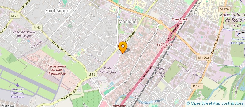 localisation de l'entreprise INDIVISION CHRZASTEK TRACZYK à TOULOUSE