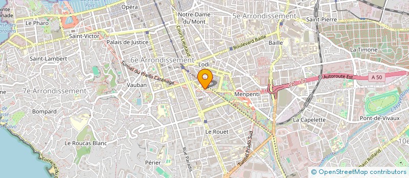 localisation de l'entreprise INDIVISION CIGNA KECHICHIAN  MARSEILLE