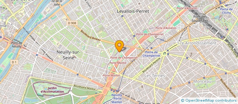 localisation de l'entreprise INDIVISION CINO DEL DUCA  PARIS