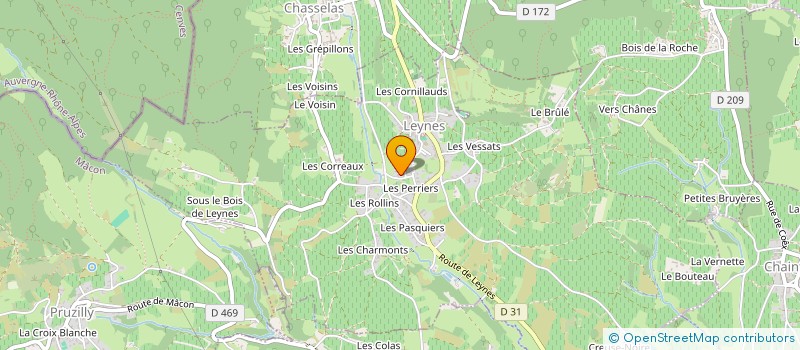localisation de l'entreprise INDIVISION CINQUIN à CHAPELLE-DE-GUINCHAY (LA)