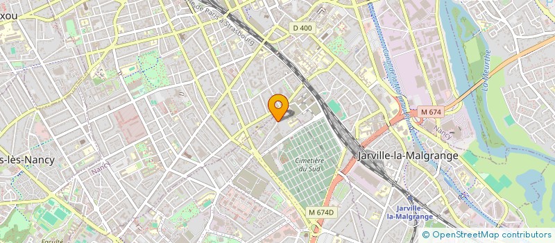 localisation de l'entreprise INDIVISION CINTRAT-DEAMBROSI  VANDUVRE-LES-NANCY