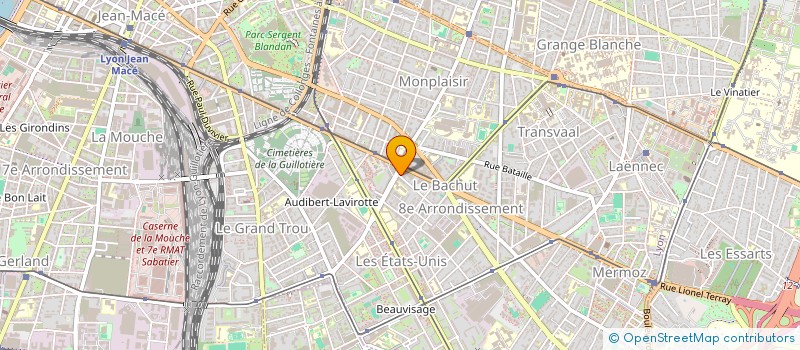 localisation de l'entreprise INDIVISION CIPIERE PLURIEL  LYON