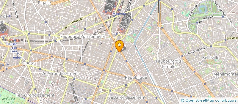 localisation de l'entreprise INDIVISION CITE SAINT MARTIN  PARIS