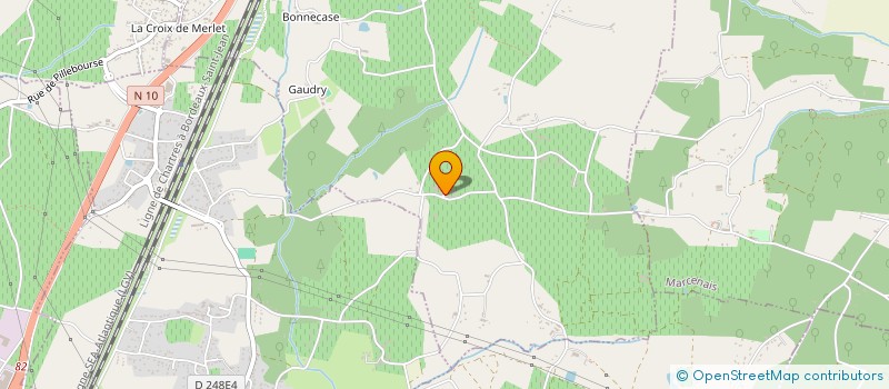 localisation de l'entreprise INDIVISION CLAIN-THIBURCE  MARSAS